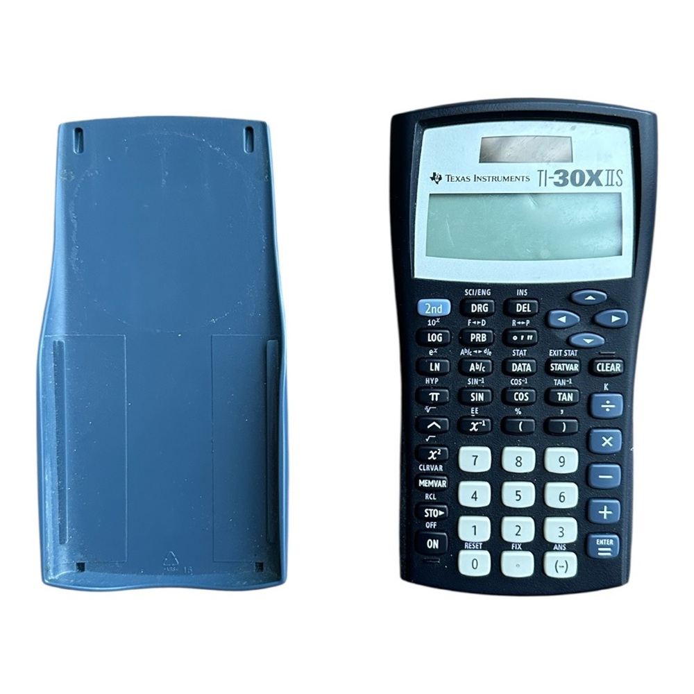 Texas Instruments Blue Calculator Case - Picture 3 of 4